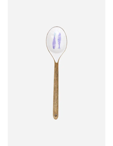 cuchara madera esmaltada 