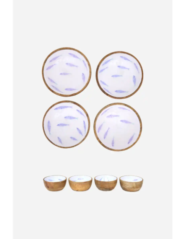 boles para aperitivo esmaltado 