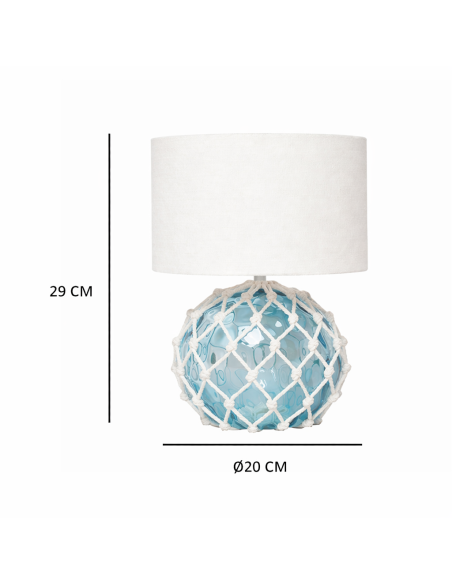 copy of Lámpara de Mesa con Diseño de Boya en Cristal