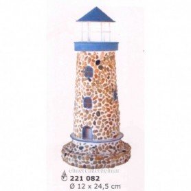 Faro marítimo en hojalata