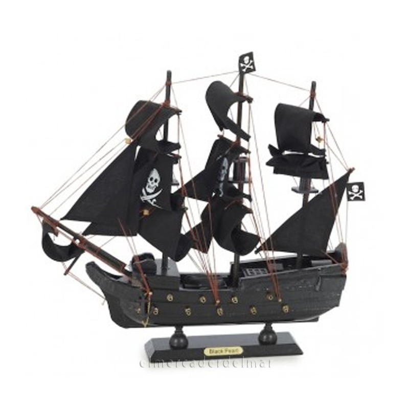 Maqueta naval pirata galeón