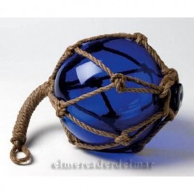 Boya de pesca en cristal decorativa