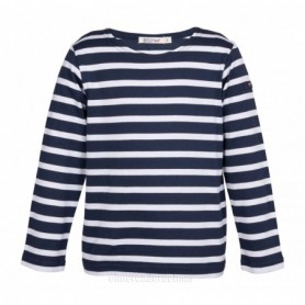 Camiseta marsellesa náutica de niña y niño Batela