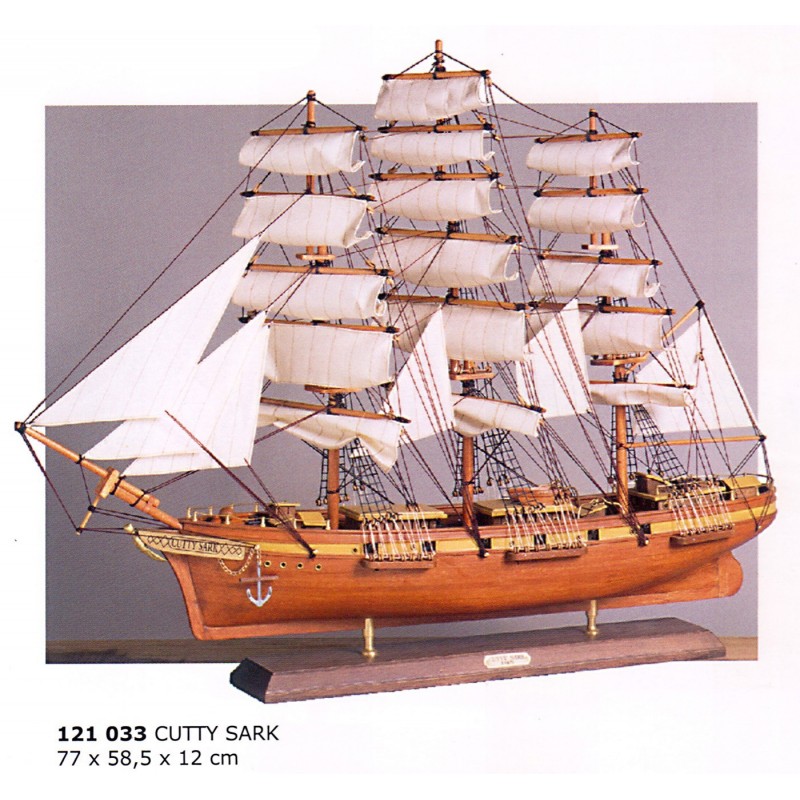 Maqueta naval velero Cutty Sark