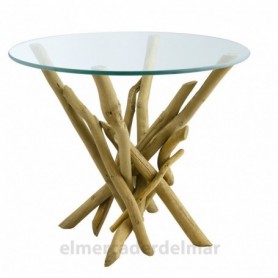 Mesa madera reflotada