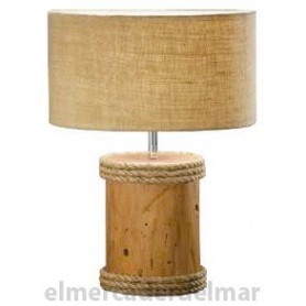 Lámpara náutica tronco