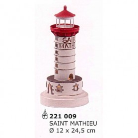 Faro marítimo de hojalata Saint Mathieu