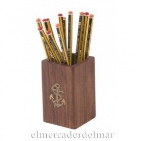 Lapicero náutico de madera