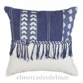 Cojín náutico estilo boho
