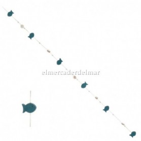 Colgante marinero con peces