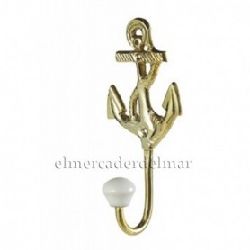 Colgador ancla en latón