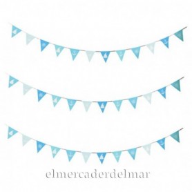 Guirnalda con motivos marineros