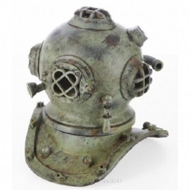 Escafandra cabeza de buzo decoración