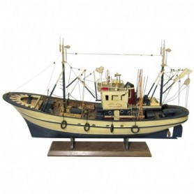 Maqueta de pesquero del Cantábrico