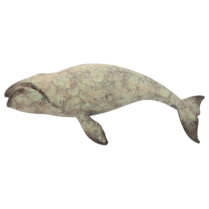 Figura marina decorativa de ballena para decoración marinera