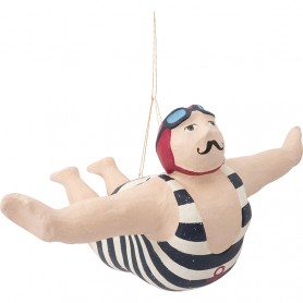 Figura marinera colgante bañista