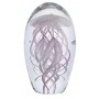 Medusa en cristal para la decoración marinera