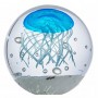 Medusa azul en cristal para la decoración marinera