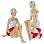 Bañistas de época marineras