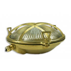 Lámpara náutica en latón para decoración marinera. 2