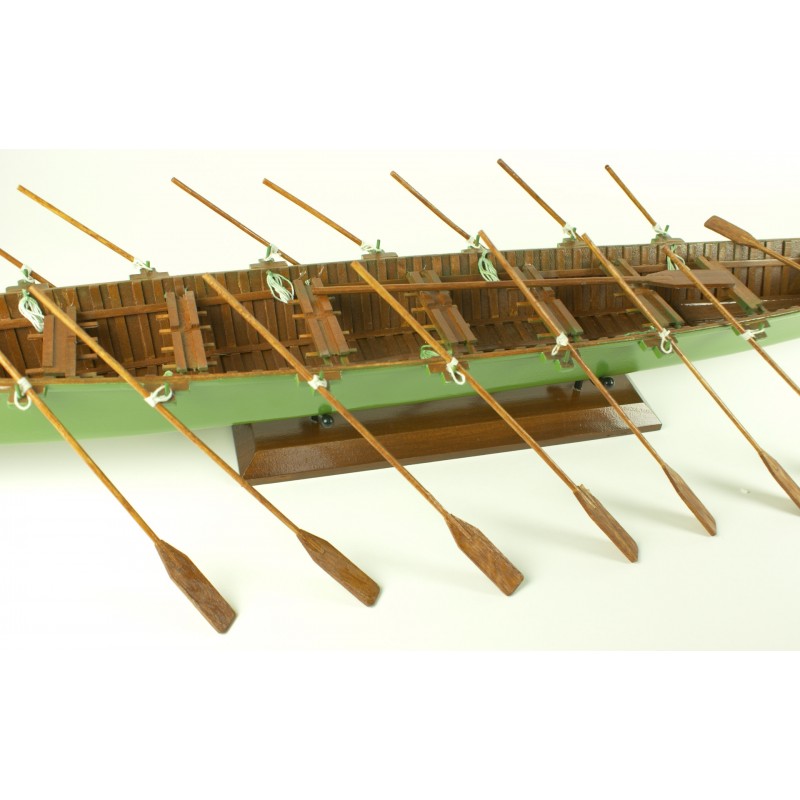 Maqueta naval barca Trainera