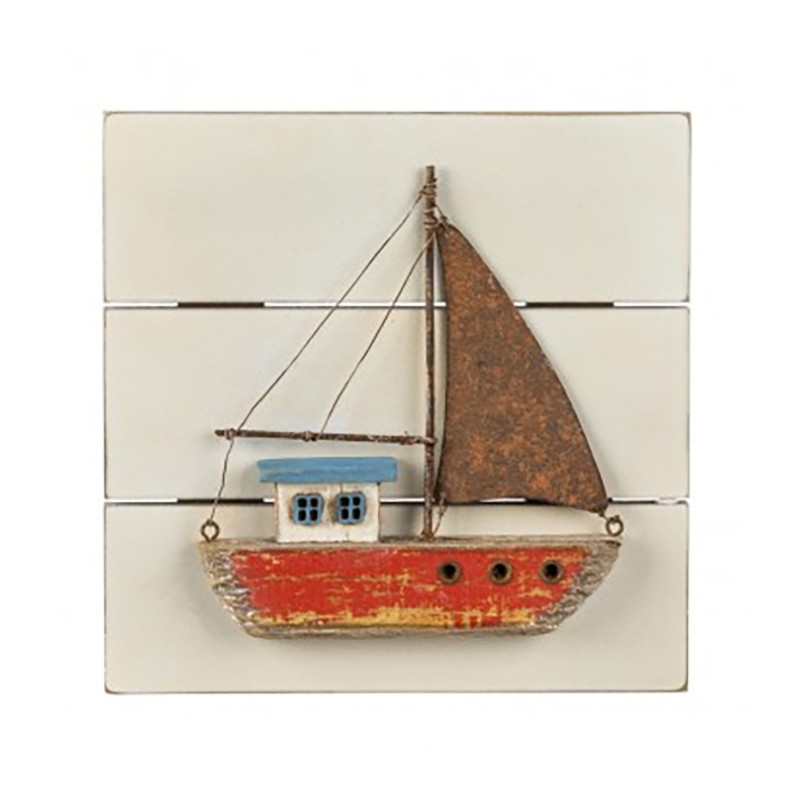 Cuadro náutico velero pared para decoración marinera