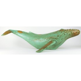 Figura náutica decorativa, ballena