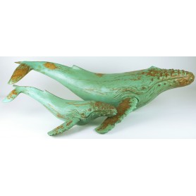 Figura náutica decorativa, ballena 2