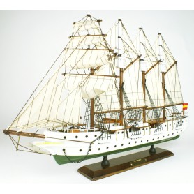 Maqueta del barco Juan Sebastián Elcano 2