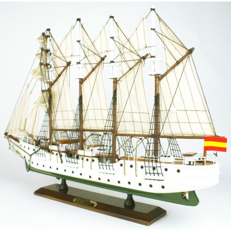 Maqueta del barco Juan Sebastián Elcano