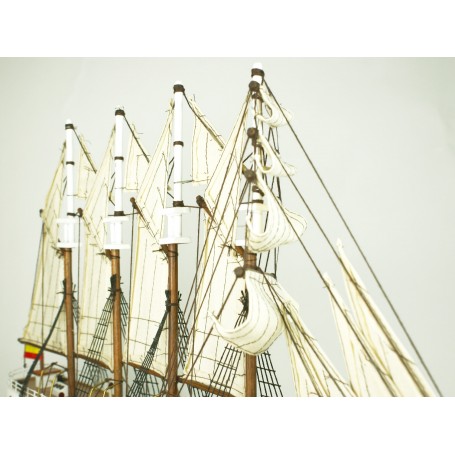 Maqueta del barco Juan Sebastián Elcano