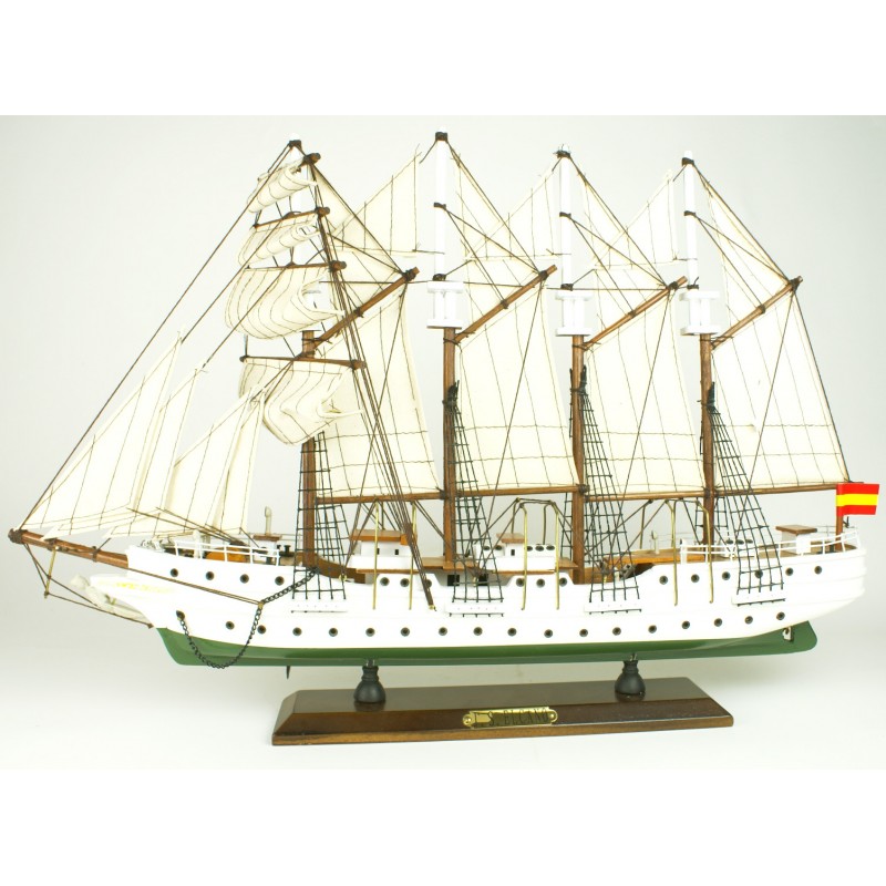 Maqueta del barco Juan Sebastián Elcano