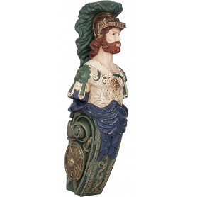 Mascarón marinero Ajax para decoración náutica