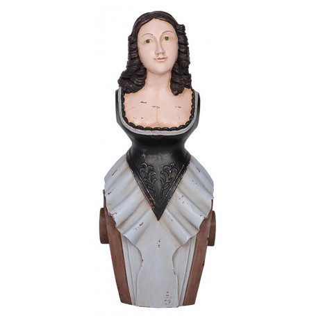Mascarón naval para decoración marinera Jenny Lind