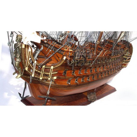 Maqueta naval del navío Royal Louis