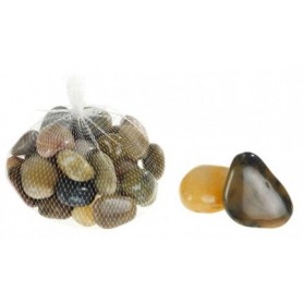 Piedras de río para decoración náutica