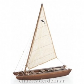 Patí català o Patín a vela maqueta de barco 2