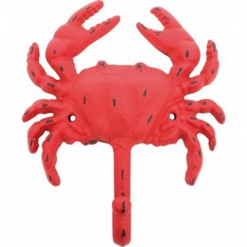 Perchero cangrejo marino decorativo