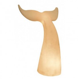 Lámpara cola de ballena marina decorativa