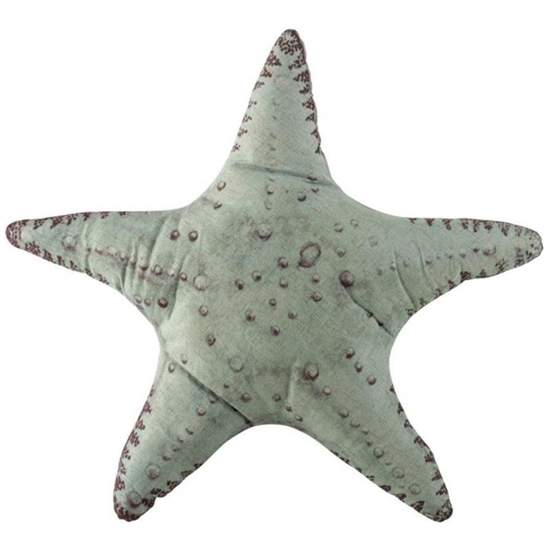 Cojín almohada náutica estrella de mar