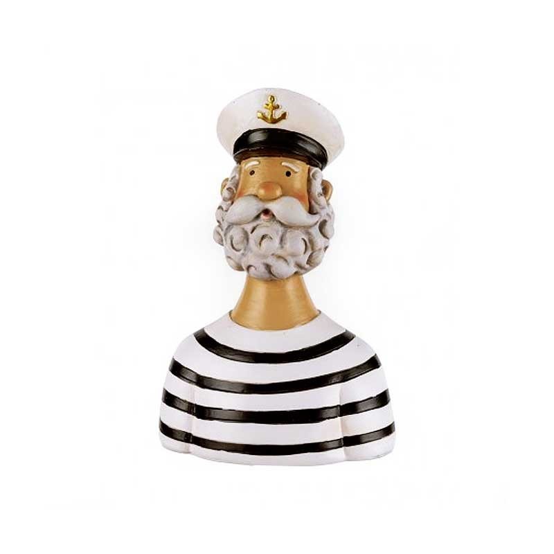 Escultura figura decorativa hombre marinero