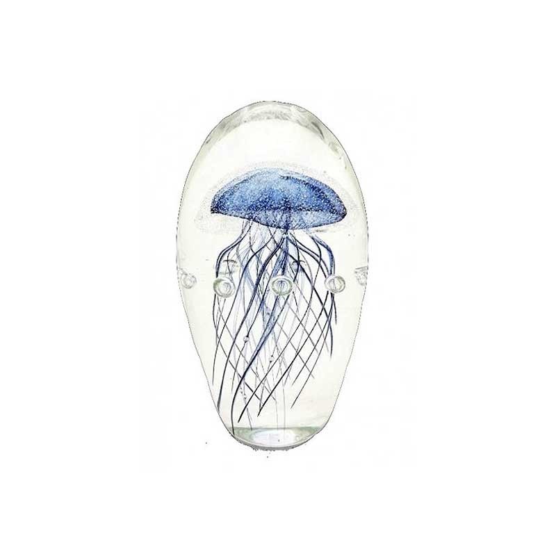 Figura medusa decorativa en cristal