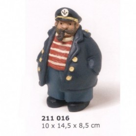 PERSONAJE MARINERO DE CAPITÁN FUMANDO