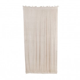 Cortina de red algodón en crudo 2