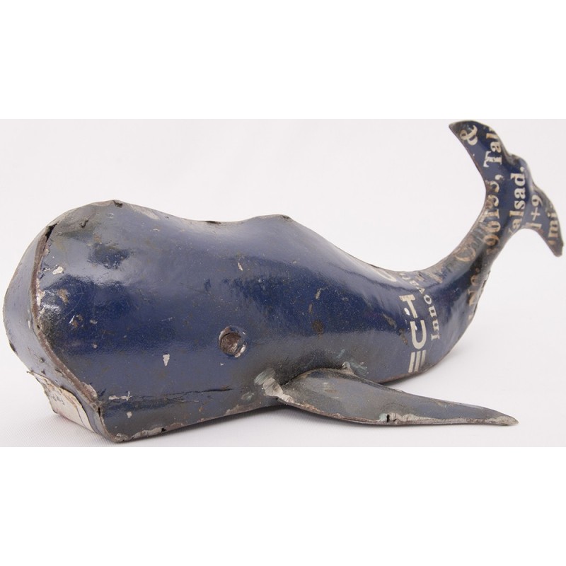 ballena decorativa reciclada