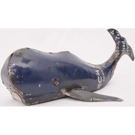 ballena decorativa reciclada
