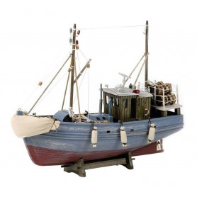 Maqueta de barco pesquero del norte