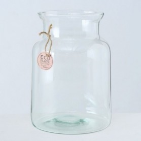 Tarro de cristal decorativo