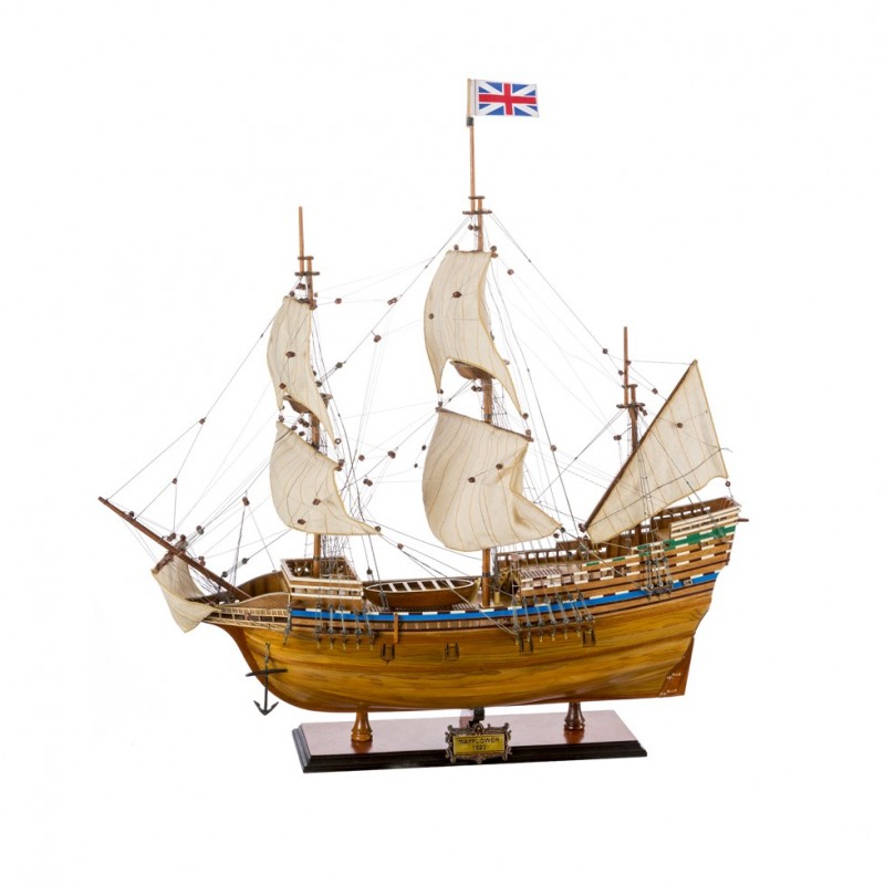 Maqueta de artesanía buque Mayflower