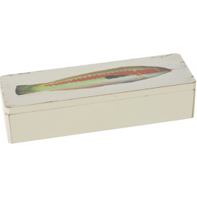 Caja de madera pez julivia